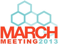 2013 aps march meeting